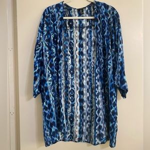 Forever 21 Blue Cardigan